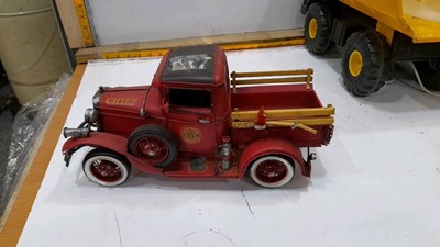 Lot 82 - TIN PLATE FIRE CHEIF TRUCK