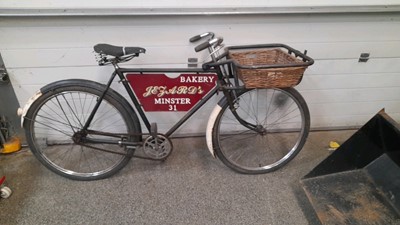 Lot 107 - BAKERY BICYCLE WITH BASKET