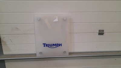 Lot 122 - TRIUMPH SIGN
