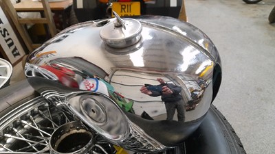 Lot 130 - BSA PETROL TANK