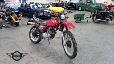 Lot 87 - 1981 HONDA 250 XLS