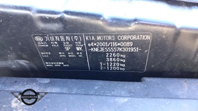 Lot 245 - 2007 KIA SPORTAGE XS