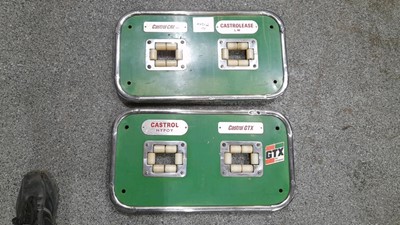 Lot 189 - 2X CASTROL HOSE REEL DISPENCERS