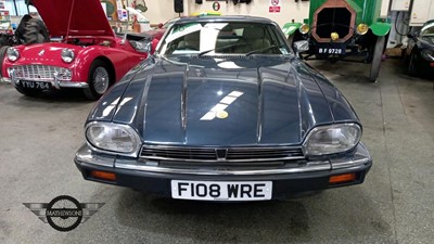 Lot 226 - 1989 JAGUAR XJ-S AUTO