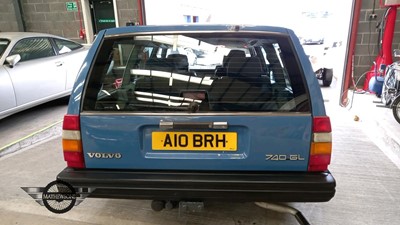 Lot 306 - 1986 VOLVO 740 GL AUTO