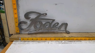 Lot 269 - METAL FODEN TRUCK BADGE