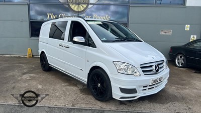 Lot 326 - 2012 MERCEDES-BENZ VITO 122 CDI DUALINER SPORT X