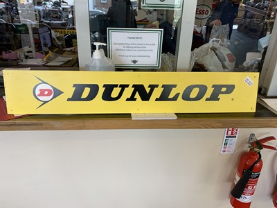 Lot 181 - DUNLOP SIGN
