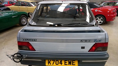 Lot 630 - 1992 PEUGEOT 309 ZEST