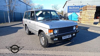Lot 433 - 1990 LAND ROVER RANGE ROVER VOGUE EFI