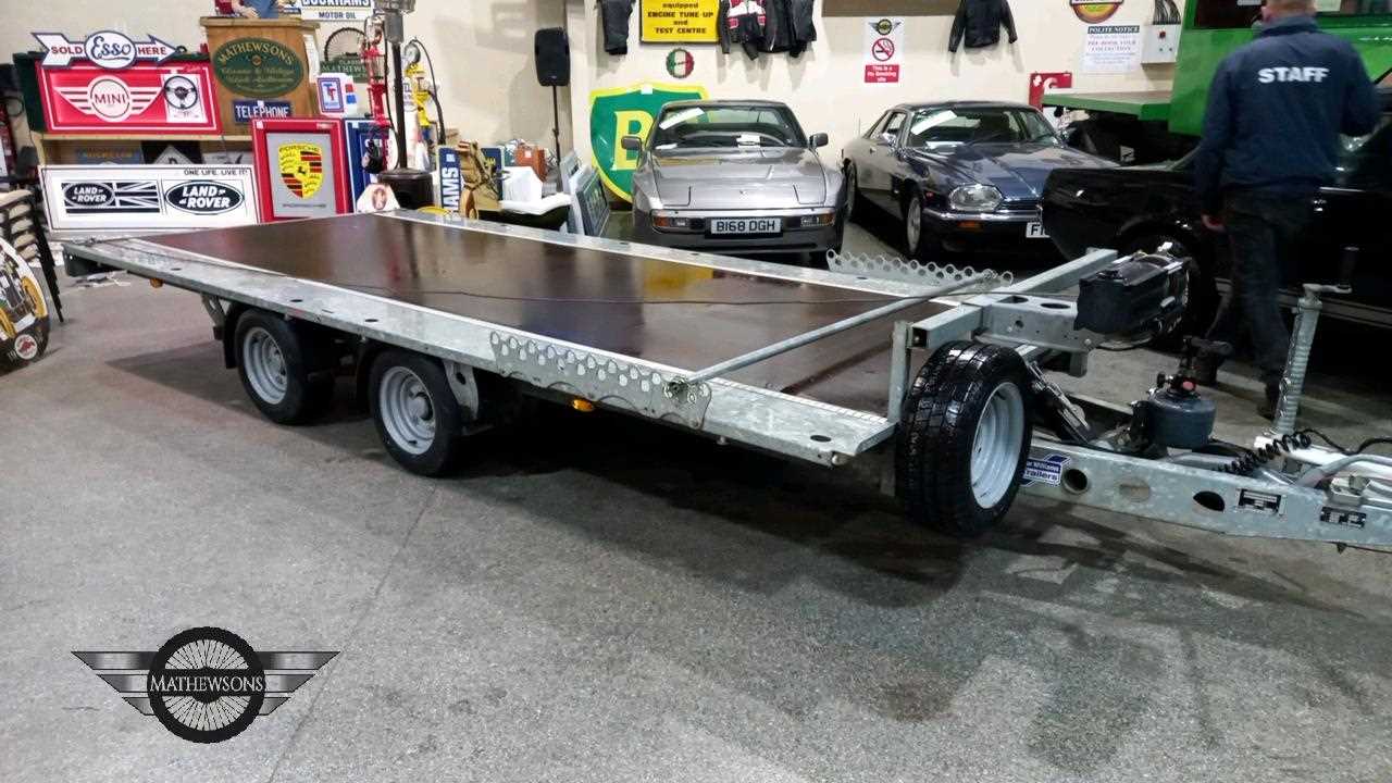 Lot 681 - 2016 IFOR WILLIAMS TILT BED TRAILER
