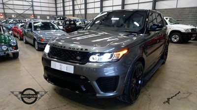 Lot 130 - 2015 LAND ROVER RANGE ROVER SPORT SVR