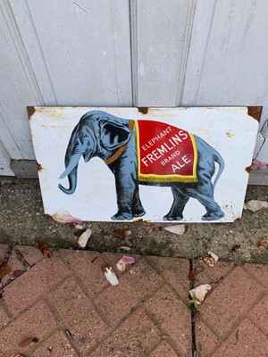 Lot 431 - FREMLINS ALE ENAMEL SIGN