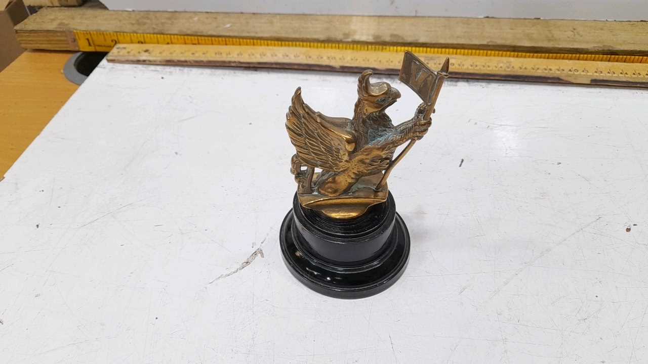 Lot 141 - VAUXHALL WYVERN CAR MASCOT