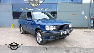 Lot 293 - 2001 LAND ROVER RANGE ROVER 4.6 HSE