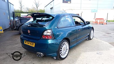 Lot 28 - 2005 MG ZR 160