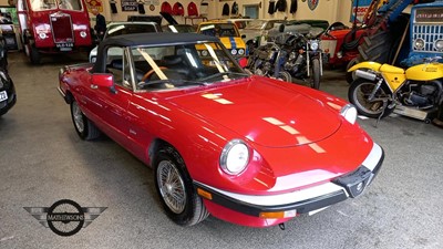 Lot 653 - 1990 ALFA ROMEO SPIDER