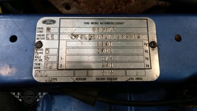 Lot 189 - 1997 FORD ESCORT CALYPSO