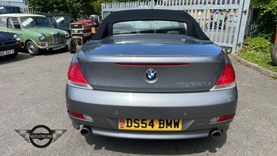 Lot 332 - 2005 BMW 630I AUTO