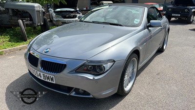 Lot 332 - 2005 BMW 630I AUTO