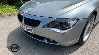 Lot 332 - 2005 BMW 630I AUTO