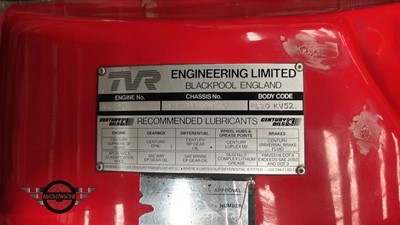 Lot 660 - 1987 TVR 390SE