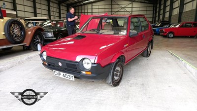 Lot 386 - 1982 FIAT STRADA 65 CL