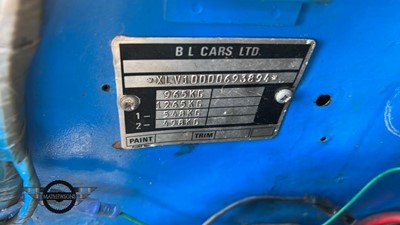 Lot 345 - 1980 AUSTIN MORRIS MINI 95