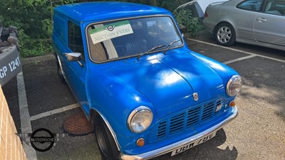 Lot 345 - 1980 AUSTIN MORRIS MINI 95
