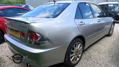 Lot 246 - 2005 LEXUS IS200 SE AUTO