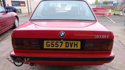 Lot 314 - 1989 BMW E30 316I