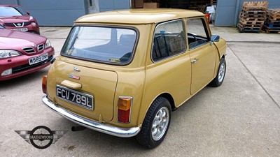 Lot 701 - 1972 MORRIS MINI CLUBMAN 1275 GT