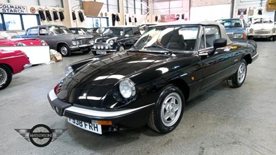 Lot 512 - 1989 ALFA ROMEO 2000 SPIDER VELOCE