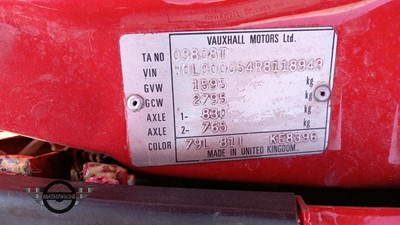 Lot 680 - 1993 VAUXHALL ASTRA GSI 16V
