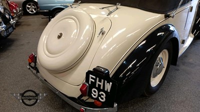 Lot 644 - 1938 STANDARD FLYING 12 DROPHEAD COUPE