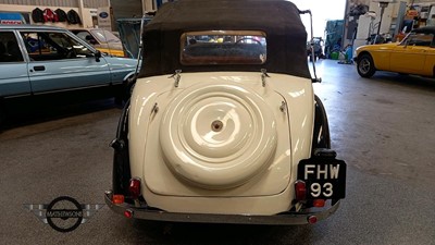 Lot 644 - 1938 STANDARD FLYING 12 DROPHEAD COUPE