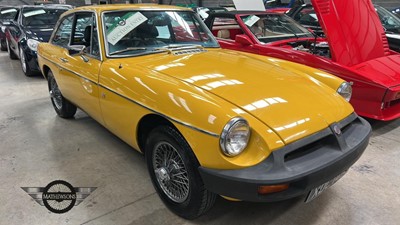 Lot 20 - 1978 MG B GT