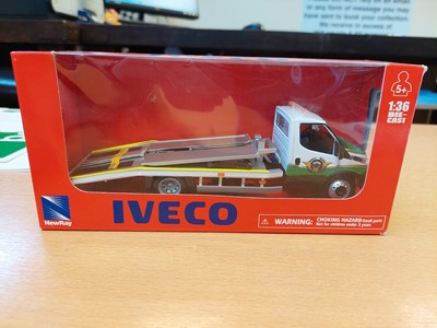 Lot 240 - MATHEWSONS 50TH ANNIVESARY MODEL 1:36 SCALE MODEL TRUCK TWIN DECK TRUCH, SCRATCH BUILT