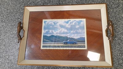 Lot 97 - RARE JAGUAR 1960'S DEALER TRAY
