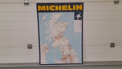 Lot 443 - MICHELIN TIN MAP OF SCOTLAND