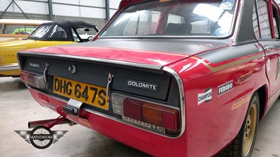 Lot 112 - 1977 TRIUMPH DOLOMITE 1300