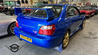 Lot 52 - 2003 SUBARU IMPREZA WRX-STI TYPE UK