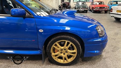 Lot 52 - 2003 SUBARU IMPREZA WRX-STI TYPE UK