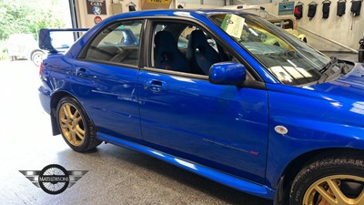Lot 52 - 2003 SUBARU IMPREZA WRX-STI TYPE UK