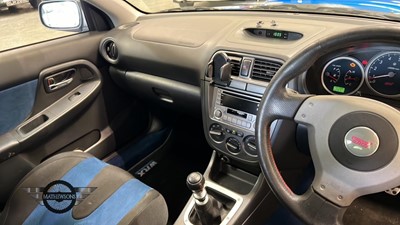 Lot 52 - 2003 SUBARU IMPREZA WRX-STI TYPE UK