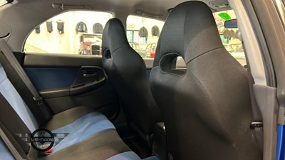 Lot 52 - 2003 SUBARU IMPREZA WRX-STI TYPE UK