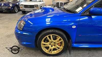 Lot 52 - 2003 SUBARU IMPREZA WRX-STI TYPE UK