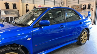 Lot 52 - 2003 SUBARU IMPREZA WRX-STI TYPE UK