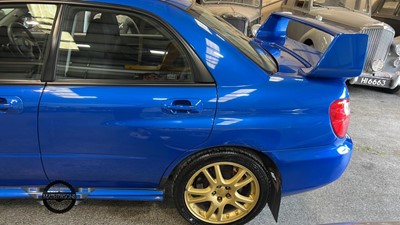 Lot 52 - 2003 SUBARU IMPREZA WRX-STI TYPE UK