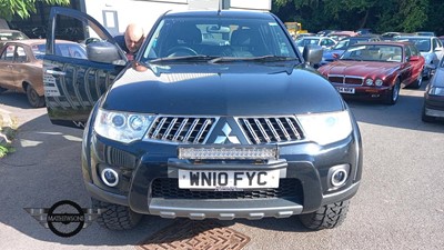 Lot 118 - 2010 MITSUBISHI L200 WARRIOR DCB DI-D 4X4
